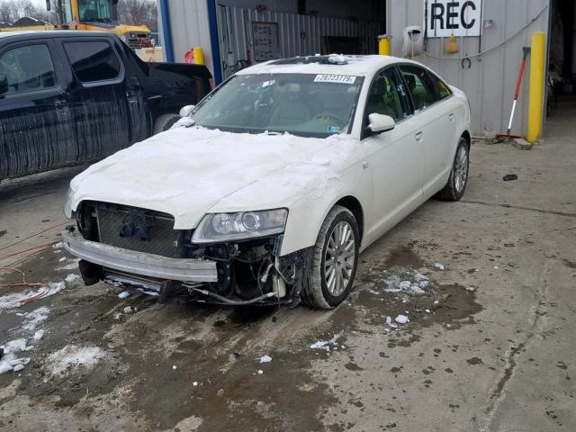 WAUDH74F06N129558 - 2006 AUDI A6 3.2 QUA WHITE photo 2