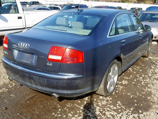 WAUML44E96N021816 - 2006 AUDI A8 L QUATT GRAY photo 4