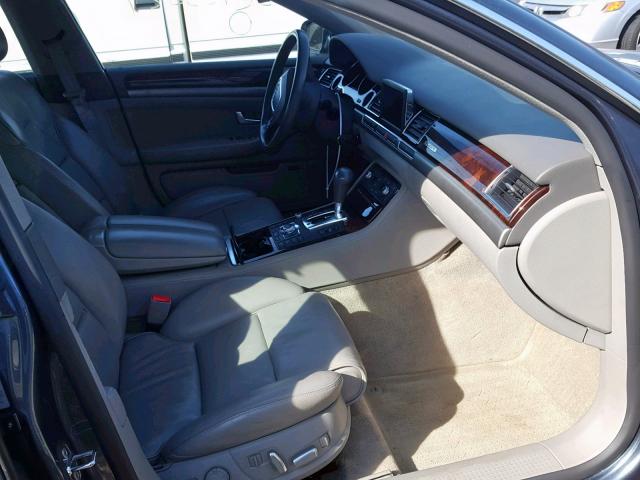 WAUML44E96N021816 - 2006 AUDI A8 L QUATT GRAY photo 5