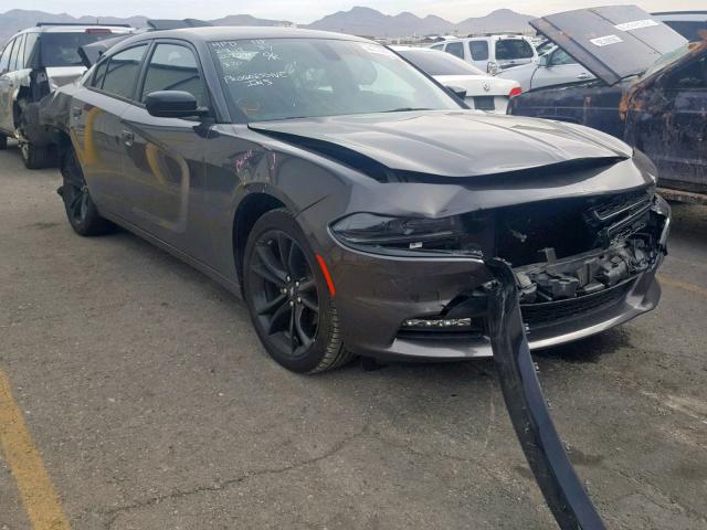 2C3CDXHG9JH273919 - 2018 DODGE CHARGER SX GRAY photo 1