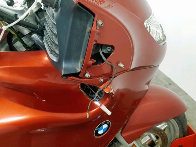 WB10499A73ZE90537 - 2003 BMW R1150 RT RED photo 19