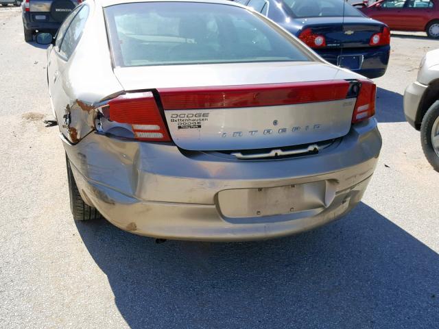 2B3HD56M84H640703 - 2004 DODGE INTREPID E GOLD photo 9