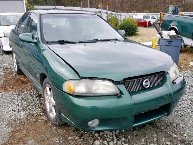 3N1AB51D62L708288 - 2002 NISSAN SENTRA SE- GREEN photo 1