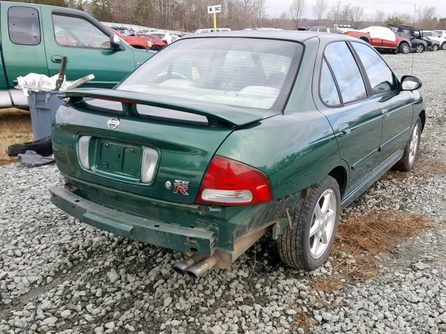 3N1AB51D62L708288 - 2002 NISSAN SENTRA SE- GREEN photo 4