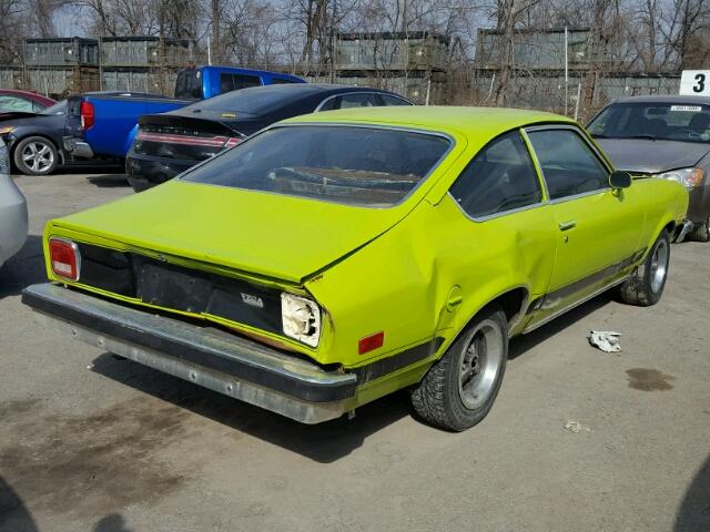 1V77B5C128321 - 1975 CHEVROLET VEGA GREEN photo 4