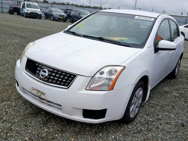 3N1AB61E67L643111 - 2007 NISSAN SENTRA 2.0 WHITE photo 2