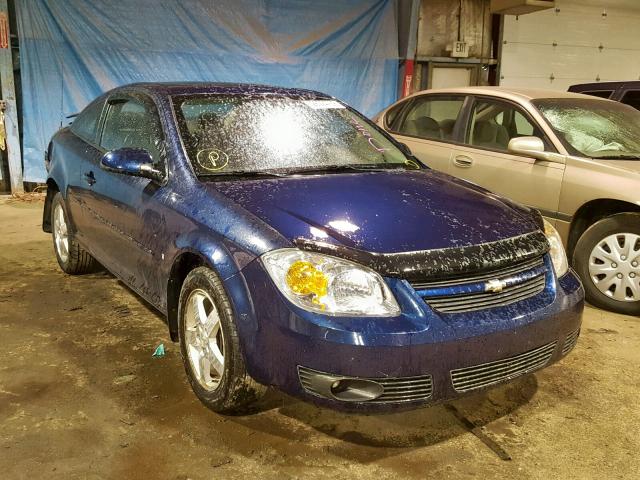 1G1AL15F487338415 - 2008 CHEVROLET COBALT LT BLUE photo 1