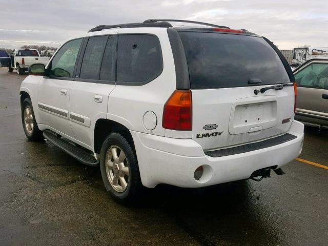 1GKDT13S122276632 - 2002 GMC ENVOY WHITE photo 3