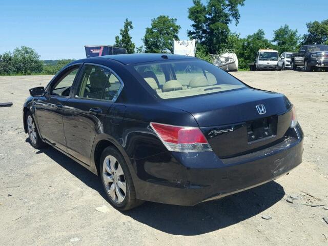 1HGCP26839A027784 - 2009 HONDA ACCORD EXL BLACK photo 3