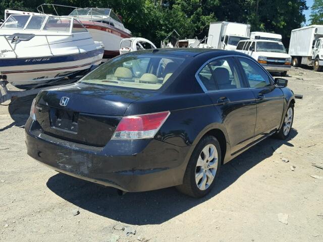 1HGCP26839A027784 - 2009 HONDA ACCORD EXL BLACK photo 4