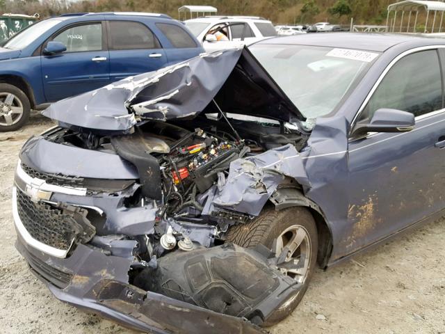 1G11C5SL9EF219634 - 2014 CHEVROLET MALIBU 1LT ლურჯი ფოტო 9