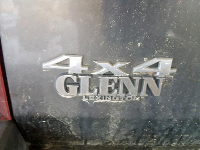 1J8HG48N26C168745 - 2006 JEEP COMMANDER BROWN photo 10