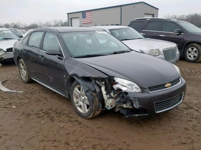 2G1WC57M291243102 - 2009 CHEVROLET IMPALA 2LT BLACK photo 1