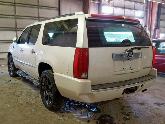 1GYFK66828R228653 - 2008 CADILLAC ESCALADE E WHITE photo 3