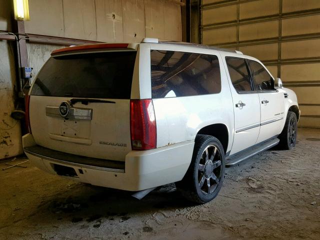 1GYFK66828R228653 - 2008 CADILLAC ESCALADE E WHITE photo 4