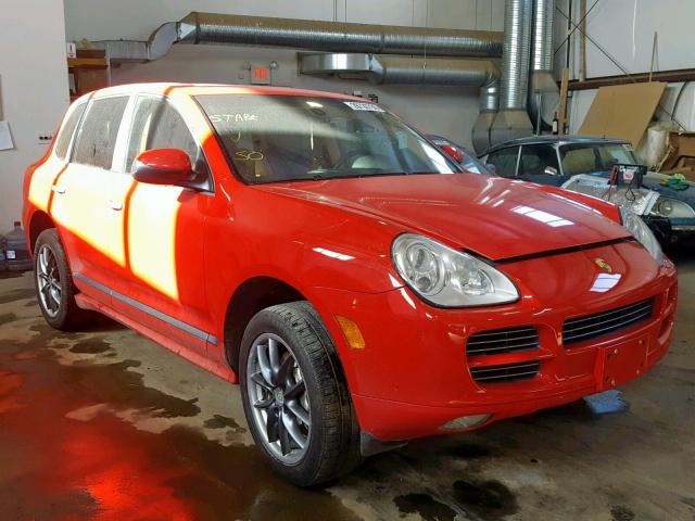 WP1AB29P76LA69946 - 2006 PORSCHE CAYENNE S RED photo 1