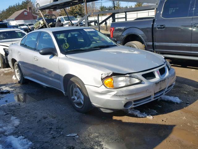 1G2NE52F83C156820 - 2003 PONTIAC GRAND AM S SILVER photo 1