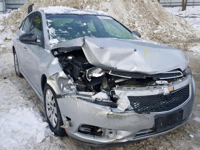 1G1PC5SH3B7165324 - 2011 CHEVROLET CRUZE LS GRAY photo 1