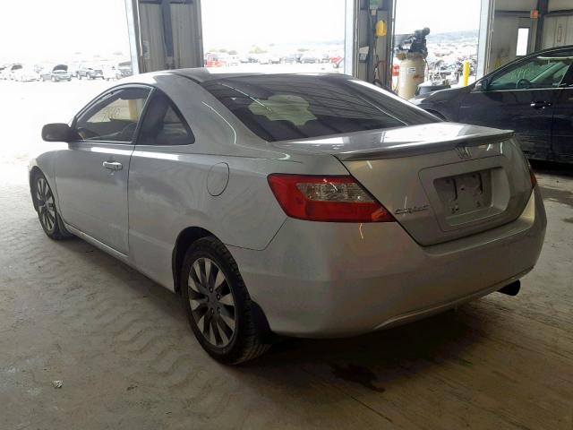 2HGFG12979H507768 - 2009 HONDA CIVIC EXL SILVER photo 3