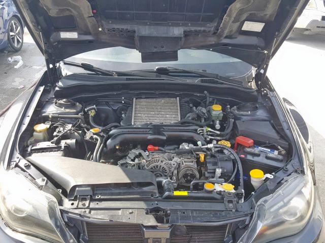 JF1GR7E62BG822096 - 2011 SUBARU IMPREZA WR GRAY photo 7