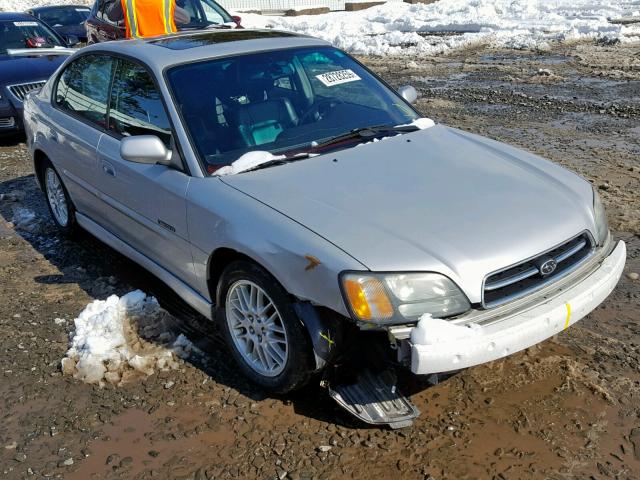 4S3BE656727208316 - 2002 SUBARU LEGACY GT SILVER photo 1