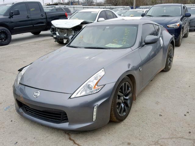 JN1AZ4EH2GM936787 - 2016 NISSAN 370Z BASE GRAY photo 2