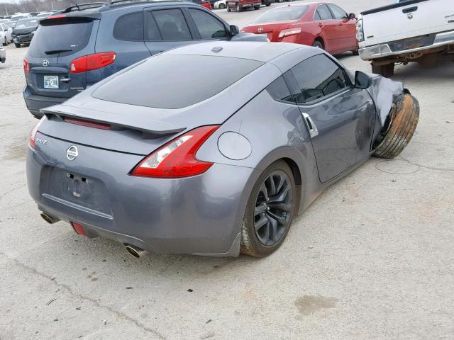 JN1AZ4EH2GM936787 - 2016 NISSAN 370Z BASE GRAY photo 4