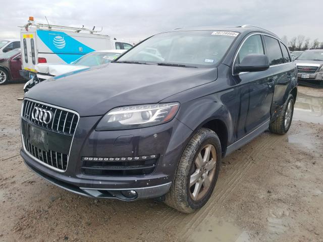 WA1LGAFE9DD001626 - 2013 AUDI Q7 PREMIUM PLUS  photo 2