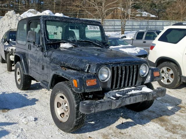 1J4FY29P5XP473595 - 1999 JEEP WRANGLER / BLACK photo 1