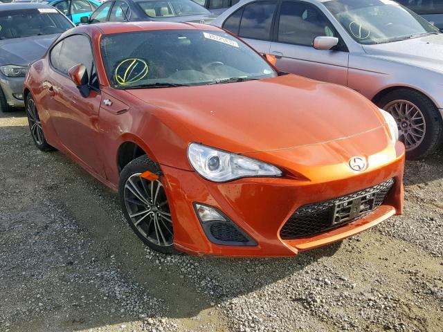 JF1ZNAA16D2726161 - 2013 TOYOTA SCION FR-S ORANGE photo 1