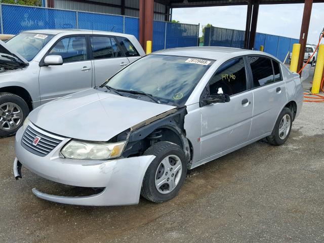 1G8AG52F05Z111353 - 2005 SATURN ION LEVEL SILVER photo 2