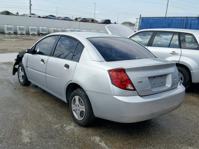 1G8AG52F05Z111353 - 2005 SATURN ION LEVEL SILVER photo 3
