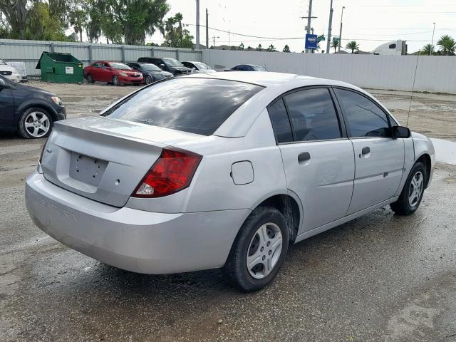 1G8AG52F05Z111353 - 2005 SATURN ION LEVEL SILVER photo 4