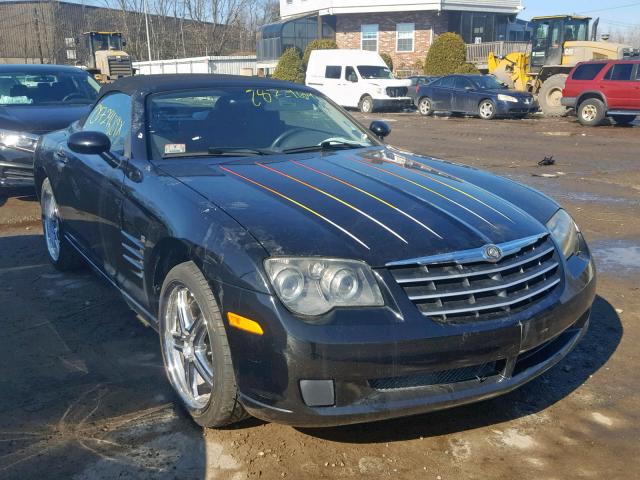 1C3AN55L65X042777 - 2005 CHRYSLER CROSSFIRE BLACK photo 1