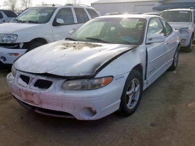 1G2WP12K1XF270781 - 1999 PONTIAC GRAND PRIX WHITE photo 2