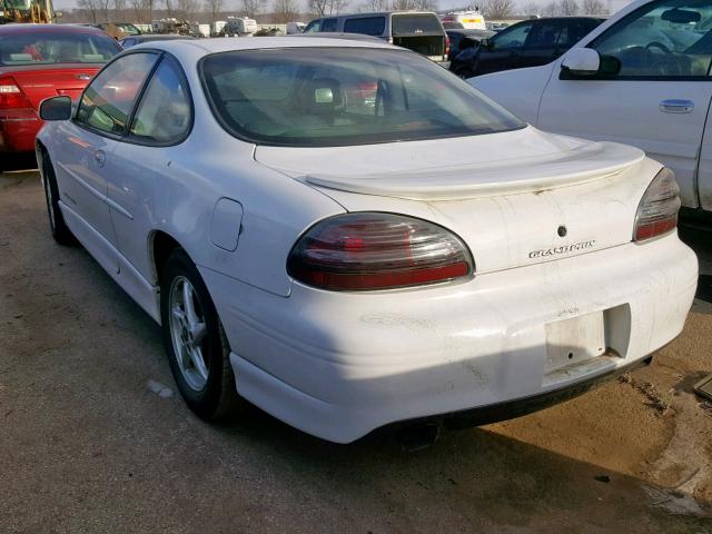 1G2WP12K1XF270781 - 1999 PONTIAC GRAND PRIX WHITE photo 3