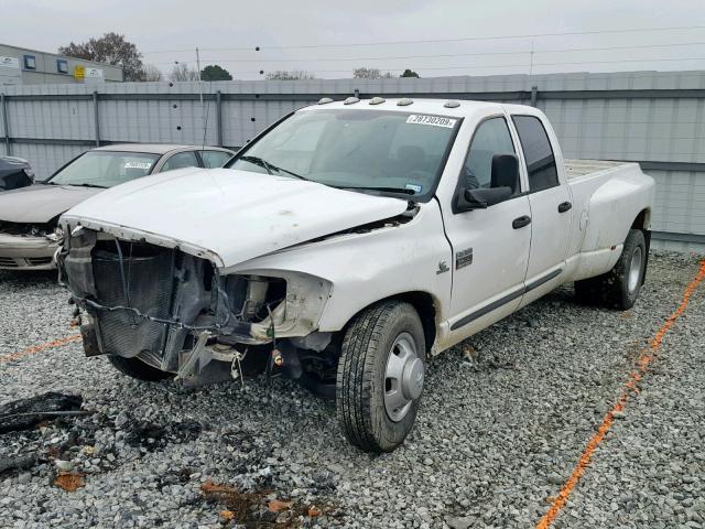 3D7ML48C77G757911 - 2007 DODGE RAM 3500 S WHITE photo 2