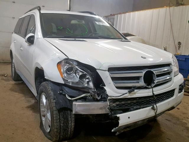 4JGBF71E18A329303 - 2008 MERCEDES-BENZ GL 450 4MA WHITE photo 1