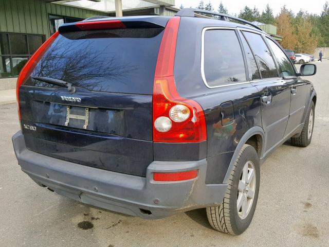 YV4CY592561303900 - 2006 VOLVO XC90 BLUE photo 4