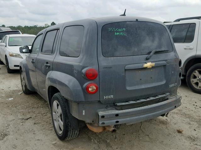 3GNCA33B89S504611 - 2009 CHEVROLET HHR LS Gris foto 3