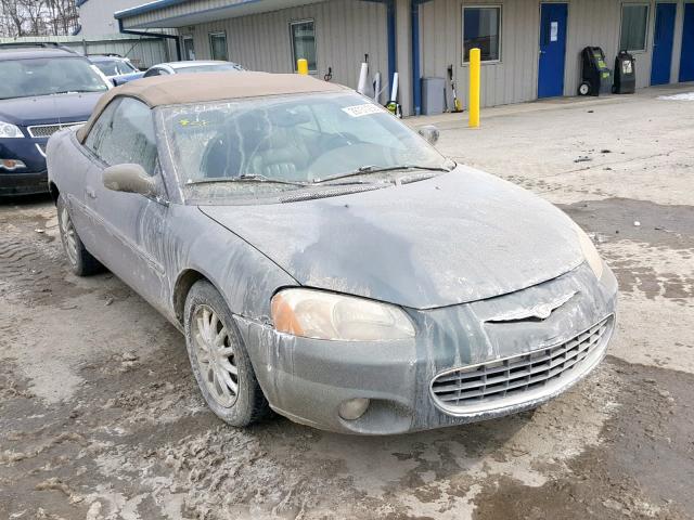 1C3EL55T93N581359 - 2003 CHRYSLER SEBRING LX GREEN photo 1