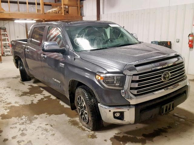 5TFHW5F17JX717485 - 2018 TOYOTA TUNDRA CRE BLACK photo 1