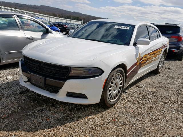 2C3CDXKT7GH206458 - 2016 DODGE CHARGER PO WHITE photo 2