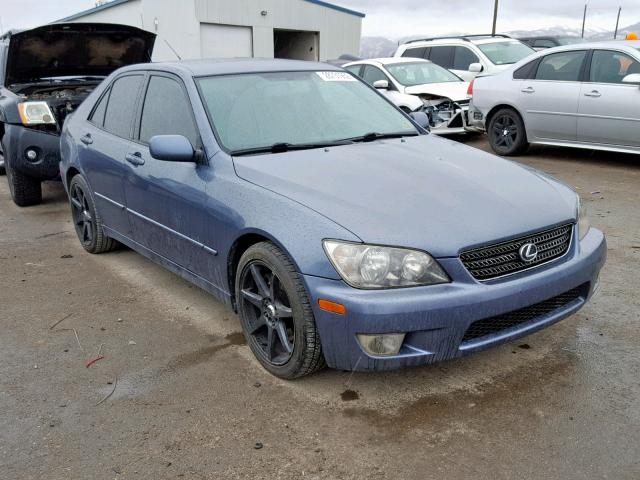 JTHBD192050096967 - 2005 LEXUS IS 300 BLUE photo 1