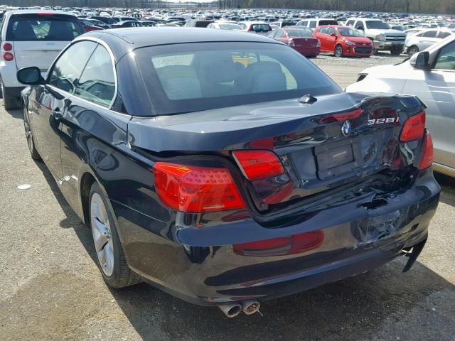 WBADW7C50BE545635 - 2011 BMW 328 I SULE BLACK photo 3