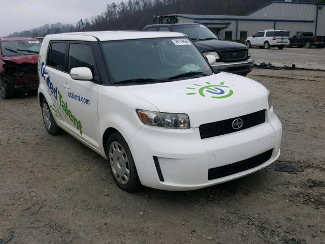 JTLKE50E581032455 - 2008 TOYOTA SCION WHITE photo 1