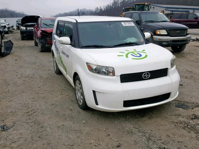 JTLKE50E581032455 - 2008 TOYOTA SCION WHITE photo 9