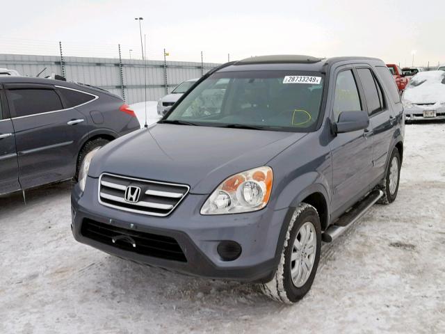 JHLRD78926C033129 - 2006 HONDA CR-V SE GRAY photo 2