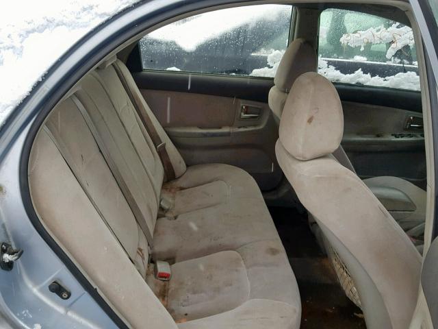 KNAFE121775442808 - 2007 KIA SPECTRA EX SILVER photo 6