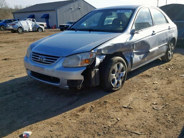 KNAFE121775442808 - 2007 KIA SPECTRA EX SILVER photo 9